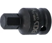 BGS Hlavice nástrčná silová, 12,5 mm (1/2"), vnitřní šestihran13 mm BGS Hlavice nástrčná silová, 12,5 mm (1/2"), vnitřní šestihran13 mm