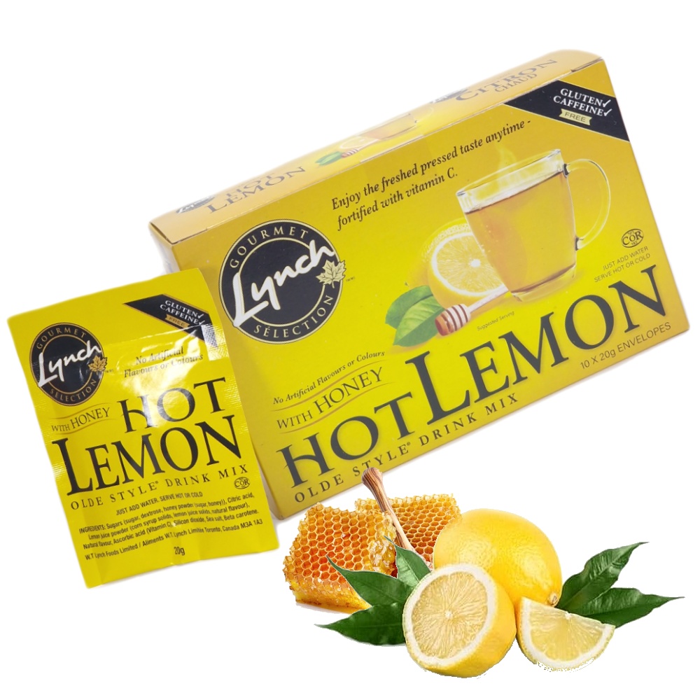 Lynch Foods Hot Lemon - Horký citrón sáček 10x20g