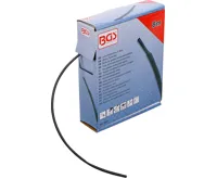 BGS Teplem smrštitelná trubička v krabici, černá, O 3,2 mm, 8 m