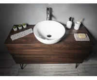 SAPHO RONDANE keramické umyvadlo na desku Ø 41cm, bílá (6)