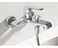 Ravak Vanová nástěnna baterie FLAT FL 022.00/150, rozteč 150mm