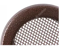 HS Flamingo Krbová mřížka KULATÁ 100 mm stará měď (1)