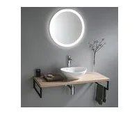 AQUALINE NOA kulaté zrcadlo s LED osvětlením ø 60cm (1)