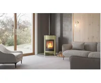 HS Flamingo Krbová kamna MASTERFLAMME ® Grande I, olivová (16)