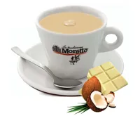 Horká čokoláda Moretto - Bílá s kokosem 30g Horká čokoláda Moretto - Bílá s kokosem 30g