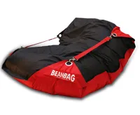 Sedací pytel 189x140 duo scarlet rose - black Sedací pytel 189x140 duo scarlet rose - black