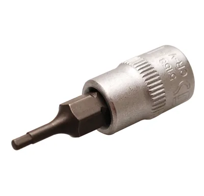 BGS Hlavice nástrčná, 6,3 mm (1/4"), vnitřní šestihran 2 mm