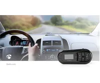 FM transmitter do auta | Husí krk | Hands free volání | 0.4 " | LCD obrazovka | Bluetooth® | 5.0 V DC / 0.5 A | Google Assistant / Siri | Černá (12)