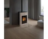 HS Flamingo Sklo pod kamna - Oblouk 1000x1000 mm / 2xR200 / 6 mm