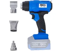 BGS Akumulátorová horkovzdušná pistole,  18 V,  bez akumulátoru (6)