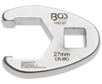BGS Klíč plochý otevřený 1/2&quot; 27 mm