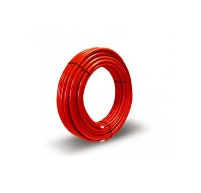 KIIPTHERM Plastová trubka PEX/AL/PEX 16x2 - 95°C | 1m - Izolovaná červená