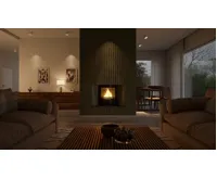 HS Flamingo Krbová vložka AQUAFLAM ® PANORAMA 17 s výměníkem a automatickou regulací hoření (22)