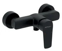 NOVASERVIS Sprchová baterie bez příslušenství 150 mm METALIA 58, černá - 58061/1,5