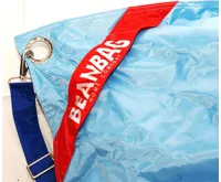 Sedací pytel 189x140 duo dark blue - cyan (2)