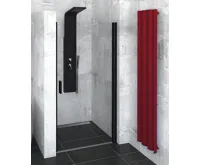 POLYSAN ZOOM BLACK sprchové dveře 800mm, čiré sklo