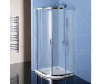 POLYSAN EASY čtvrtkruhová sprchová zástěna 900x900mm, sklo Brick