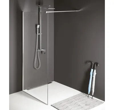 POLYSAN MODULAR SHOWER jednodílná zástěna pevná k instalaci na zeď, 700 mm