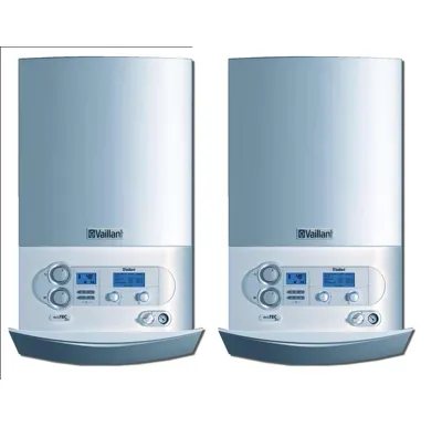 Vaillant 2x VU 356/5-5 ecoTEC plus + calor MATIC 630/3 + modul VR 32 Kotel kondezační