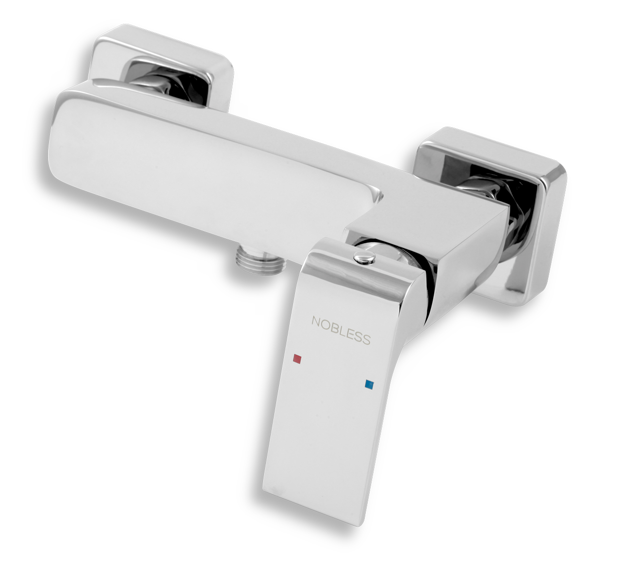 Novaservis sprchová baterie bez příslušenství 150 mm sharp chrom - 37061/1,0