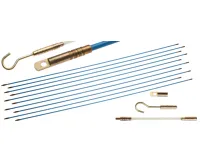 BGS Protahování kabelů, tyčové, 10 x 1 m x 4 mm BGS Protahování kabelů, tyčové, 10 x 1 m x 4 mm