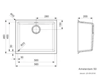 Reginox Amsterdam 560 Black metalic (silvery) (6)