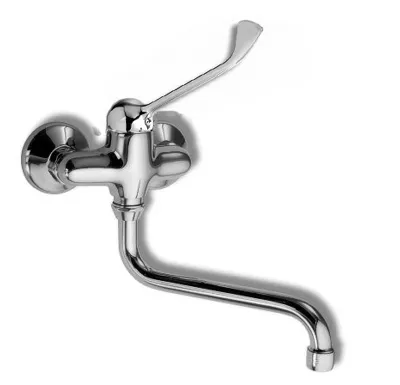 NOVASERVIS Dřezová baterie 100 mm lékařská páka Metalia 55 chrom - 55074L/T,0