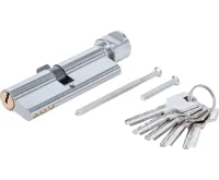 BGS Bezpečnostní cylindrický zámek | s otočným knoflíkem | 45/45 | Průměr 90 mm