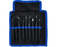 BGS Sada pinzet z nerezové oceli | 9dílná - BGS 74413 (4)