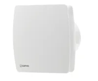 SAPHO LEX koupelnový ventilátor axiální, 15W, potrubí 100mm, bílá