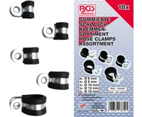 BGS Příchytky hadicové pr. 6-16 mm, sada 18 dílů BGS Příchytky hadicové pr. 6-16 mm, sada 18 dílů