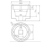 BGS Klíč na čepy pro povolení příruby převodovky, pro Scania, 72/80 mm (1)