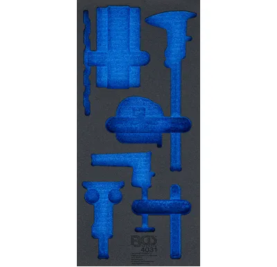 BGS Vložka do dílenského vozíku 1/3, prázdná, pro 4031
