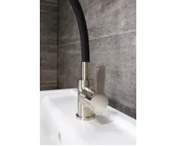 Eisl Flexo světle šedá / lesklý chrom (42)