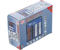 BGS Sada ochranných čelistí pro svěrák, hliník, 150 mm, 8dílná (3)