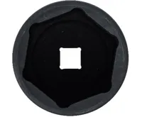 BGS Silová nástrčná hlavice, šestihranná, 12,5 mm (1/2"), 52 mm (1)