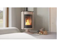 HS Flamingo Krbová kamna MASTERFLAMME ® Medie II, krémová (36)