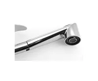 AQUALINE Stojánková dřezová baterie s výsuvnou sprškou, chrom (1)