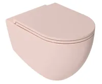 ISVEA INFINITY WC sedátko, SLIM, Soft Close, Easy Take, růžová Salmon (3)