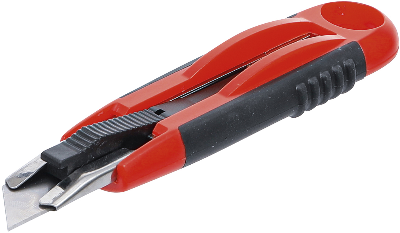 Bgs vysouvací nůž s pojistkou na karton, 140 mm