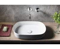 ISVEA INFINITY OVAL keramické umyvadlo na desku, 55x36cm, bílá (4)
