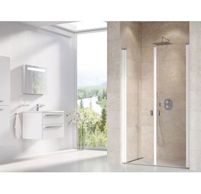Ravak sprchové dveře CSDL2-120 bílá+Transparent