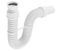 BRUCKNER FLEXY umyvadlový sifon 5/4", DN40, bílá BRUCKNER FLEXY umyvadlový sifon 5/4", DN40, bílá