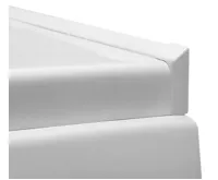 POLYSAN Krycí lišta pro vany a vaničky, 2x 1950mm, 2x roh, 2x zakončení, bílá POLYSAN Krycí lišta pro vany a vaničky, 2x 1950mm, 2x roh, 2x zakončení, bílá