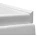 POLYSAN Krycí lišta pro vany a vaničky, 2x 1950mm, 2x roh, 2x zakončení, bílá