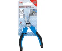 BGS Kleště telefonní zahnuté 125 mm, 2 barev. izolace (3)