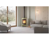 HS Flamingo Krbová kamna MASTERFLAMME ® Medie I, olivová (11)