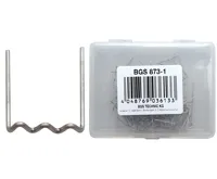 BGS U-profil spony, zahnuté, náhradní, balení 100ks; 0,6mm