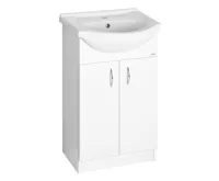 AQUALINE SIMPLEX ECO 55 umyvadlová skříňka včetně umyvadla 53x83,5x30,7cm