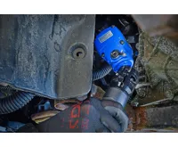 BGS Pneumatický rázový utahovák ,  úhlový ,  s otočnou a sklopnou hlavicí ,  12,5 mm (1/2") , (1)